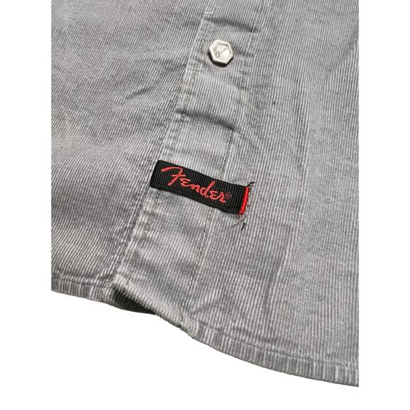 Fender Custom Rock & Roll Religion Men’s Corduroy Embroidered Long Sleeve - S - Picture 6 of 10